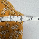 Urban Outfitters  Yellow Ditsy Floral Romper Women’s M Sleeveless Summer Ruffled Photo 3