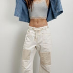 We The Free  Moxie Barrel Jeans Pull-On Low Slung Photo 0