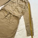 J.Crew Women’s Light Brown Belted Utility Shirt Dress Approx Size S/M Fall Photo 10