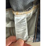 Old Navy  Extra High Rise Sky-Hi Wide Leg Jeans Raw Edge Hem Dark Wash 0 Photo 4