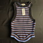 PacSun  L.A. Hearts Striped Knit Sweater Tank‎ Top NWT XS Photo 1