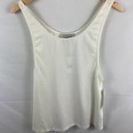 NWT Angel Maternity White Tank Top S Photo 0