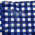 Show Me Your Mumu  Mermaid Blue White Check Bikini Bottoms Women's Size Small S Photo 3