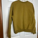 TNA Women Medium Aritizia Sweatfleece Cozy Fleece Perfect Fit Green Sweatshirt Photo 2