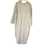 LAUDE THE LABEL Shirt Tunic Dress L/XL Checkered Organic Sustainable Lagenlook Brown Size L Photo 1