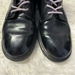 Dr. Martens  1460Y Heart Boots – Youth Size 7 Women’s 6 Black & Purlle Leather Photo 3