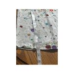 Womens Floral Long Sleeve Thermal Top White Multicolor New Photo 3