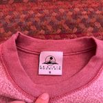 PRAIRIE MOUNTAIN YOSEMITE NATIONAL PARK INSIDE OUT GRAPHIC TOURIST SWEATSHIRT Pink Photo 1