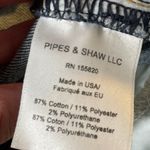 Veronica Beard TUCKERNUCK KATE HIGH RISE SKINNY SHIMMER WAIST Blue Denim Jeans Photo 9