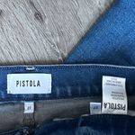 Pistola  High Rise Straight Leg Jeans Raw Hem Cropped Women’s Size 27 Photo 3