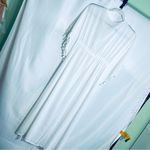 BOHO WHITE LOOSE FIT TASSEL BEACH COVERUP Size undefined Photo 3