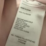 Laundry by Shelli Segal Pink Scalloped Edge Sleeveless Blouse Size Medium Photo 5