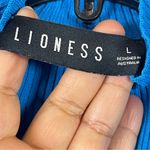 LIONESS  Blue Sleeveless Crop Top SZ:L Photo 6