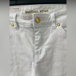 Michael Kors  White Skinny Jeans(Size 4) Photo 3