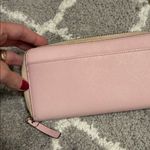 Kate Spade  Light Pink Saffiano Leather Wallet Photo 9