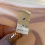 Vintage Nancy King Lingerie Nightgown‎ Size M Pink Nylon satin Lace Sleepwear Size M Photo 8