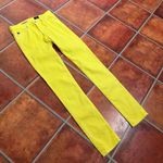 AG Adriano Goldschmied  Yellow Cigarette Jeans Pants Size 25 Photo 4