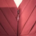 Adrianna Papell Adriana Papell 14 Elegant Gathered Red Sleeveless Mini Dress Valentines Photo 4