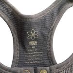 Aura  waffle knit blue tank bralette size M/L Photo 2