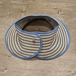 💕ERIC JAVITS💕 Brooke Packable Squishee Visor ~ UPF50+ Blue Mix One Size NWT Photo 5