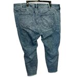 Torrid Bleached Raw Hem Denim Jegging Short Photo 1