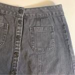Brandy Melville  Black Dakota Jean Skirt Size 28 Photo 4