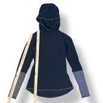 Lululemon  Athletica Shape Up Long Sleeve Hoodie Womens‎ Size 6 Black Gray Photo 3