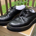 Michael Kors Leather Vivia Lace Up Oxford Black Shoes size 7M 7 Photo 0