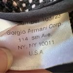 Giorgio Armani Double Breasted Borgo 21 Wool Tweed Blazer Women's 10 Gray Pink Photo 10