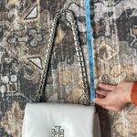 Tory Burch NWOT Britton Puffy Leather Optic White Silver Chain Shoulder Bag Photo 15