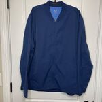 Medelita Element Scrub Jacket Womens Size XL Blue Full Zip Nurse Medical Dental Photo 1