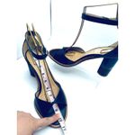 Gabriela Hearst navy Blue heeled summer Party sandals size 40 Photo 8