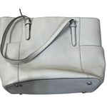 Michael Kors Charlotte Large Top Zip Tote (Pearl Grey/Silver Hardware) Photo 1
