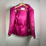 Spyder Women’s Timeless Down Vest White Shimmer / Spark Pink Lining Size M Photo 4