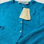 Carolyn Taylor  Teal Women's Cardigan Photo 8