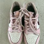 Nike Soft Pink and White Athletic Shoes Photo 4
