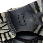 L.L.Bean Tall Winter Boots Womens 9 Black Leather Cinch Cuff Lined Y2K Gorpcore Photo 13