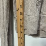 Joah Brown  Bungalow Hoodie Oatmeal Ribbed One Size Photo 6