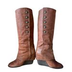Vince Camuto Almay Whiskey Suede Knee High Boot size 8 Photo 1