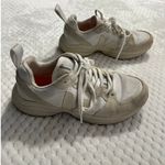 VEJA Venturi Bicolor Suede Running Sneakers Women's 9 White Natural Trainers Photo 1