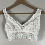 Altar'd State Altar’d State White Lace Bralette Photo 0