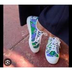 Penelope Chilvers Sneakers Women 36 EUR 6 US Floral Canvas Organic Cotton Shoes Photo 1