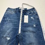 Jelly Jeans High Rise Distressed Skinny Button Fly Size 9 / 26 Waist Denim‎ NEW Blue Photo 9