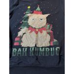 Holiday Time Bah Humbug Grumpy Cat Christmas Sweatshirt  Size small (4-6) Photo 3