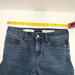 Pilcro and the Letterpress Anthropologie Pilcro Script Ankle Jeans Frayed Hem Stretch Mid-Rise Dark Wash 27 Photo 8