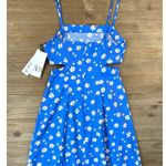 ZARA NWT Floral Cutout Dress Photo 6