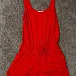 Heart Hips Vibrant Red Romper Photo 0