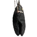 DKNY  Black Leather Quilted Convertible Shoulder Bag or Crossbody Bag Photo 3