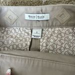 White House | Black Market  Classic Beige Button-Front Skirt Photo 6