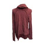 Free People Beach Cocoon Cowl Neck Pullover Sweater Body Medium/large burgundy Photo 1